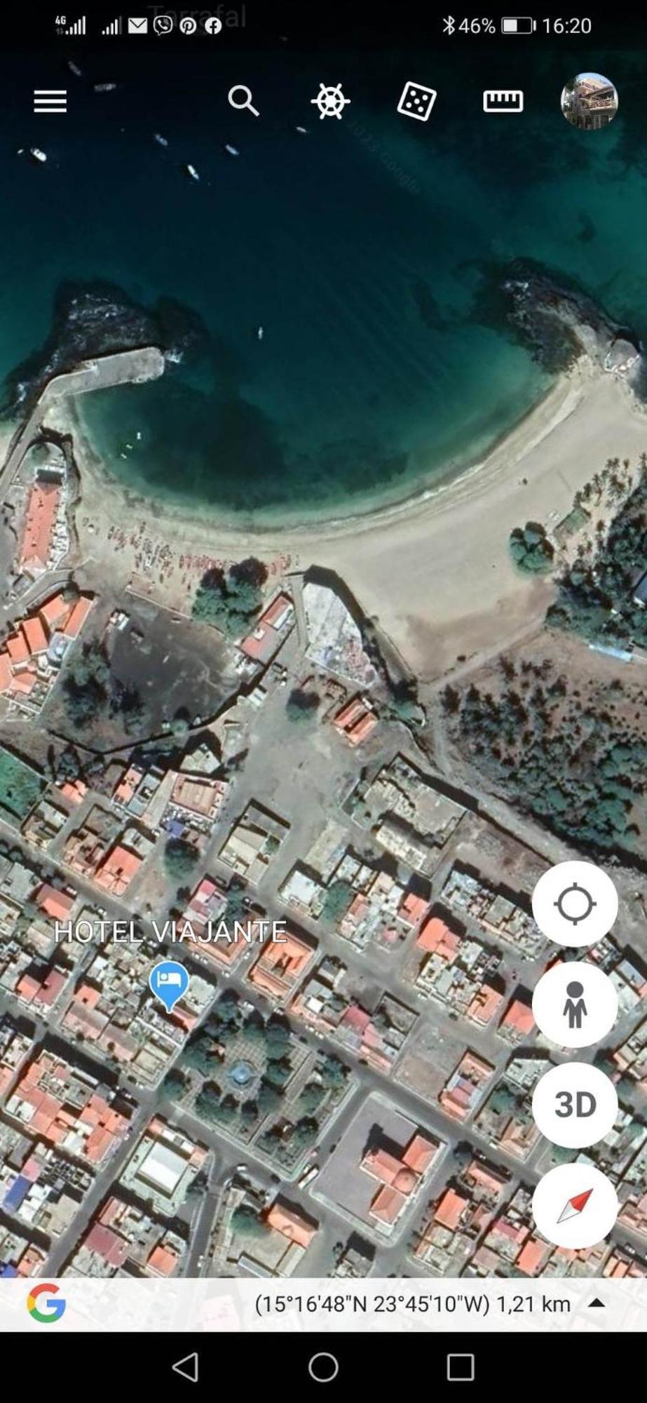 Hotel Viajante Tarrafal  Exteriör bild
